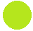 Rond vert pour indiquer que la peinture est disponible